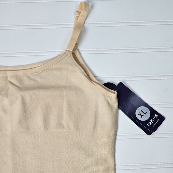 Empetua by Shapermint Women's Nude Scoop Neck Shaper Cami Size XL NWT - Picture 4 of 14